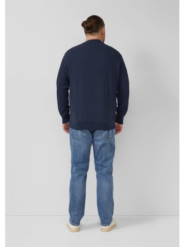 s.Oliver Sweatshirt in 5826_dunkelblau