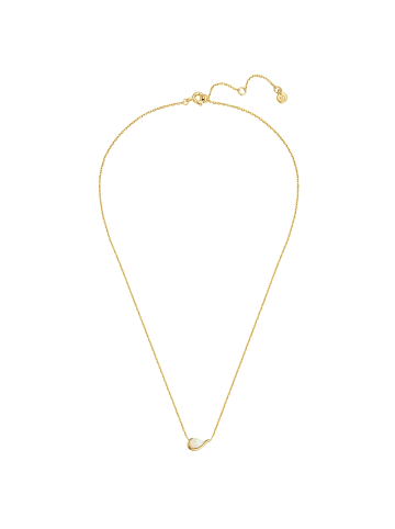 Glanzstücke München Kette aus Sterling Silber mit Opal in gelbgold