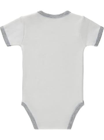 Fixoni Kinder Kurzarmbody in Grau