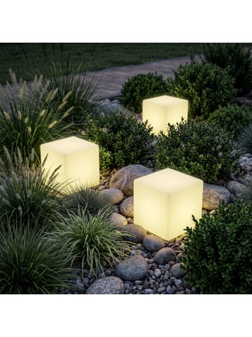 tectake Leuchtwürfel Luminous Cube, LED, mit Fernbedienung