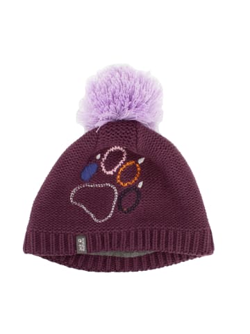 Jack Wolfskin Accessoires Paw Knit Cap in Lila