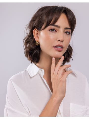 PURELEI Creolen Glowing in Gold