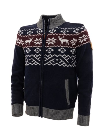 Almgwand Strickjacke WALCHERALM in dunkelblau