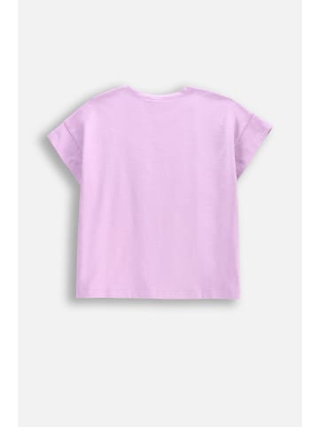 Coccodrillo T-Shirt mit kurzen Ärmeln in violett