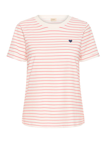 Fransa T-shirt FRAMORA Regular fit in Teaberry mix
