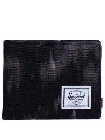 Herschel Roy - Geldbörse 11 cm RFID (black) in blurred ikat black