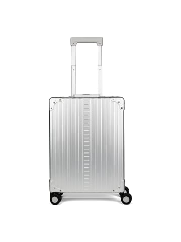 Aleon Business 4-Rollen Kabinentrolley Aluminium 55 cm platinum 1