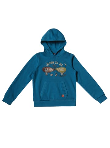 KOROSHI JUNGE SWEATSHIRT in petrol