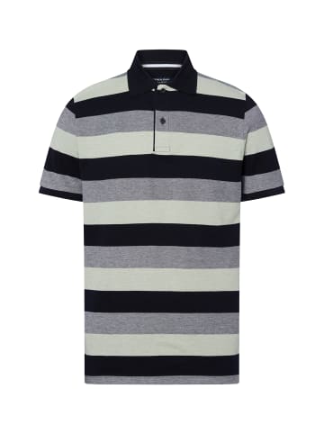 Andrew James Poloshirt in marine lind - 0004