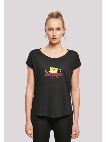 F4NT4STIC T-Shirt Spongebob Schwammkopf WHATEVER in schwarz