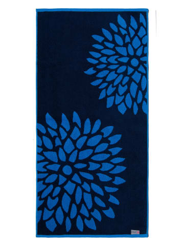Grace Grand Spa Duschtuch Dahlie in Royalblau/marine