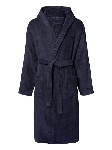 Chiemsee Bademantel Bathrobe Unisex in blau