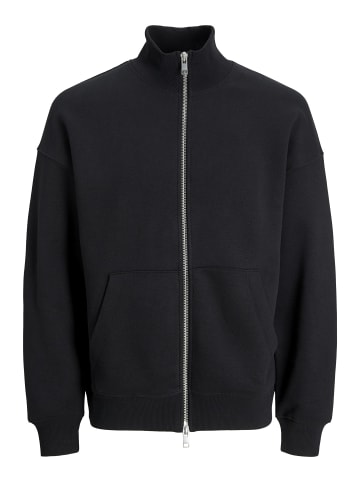 Jack & Jones Sweatshirt mit Reißverschluss in Black