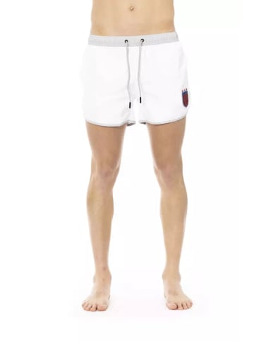 Bikkembergs Weiß Polyester Herren Bade Kurz