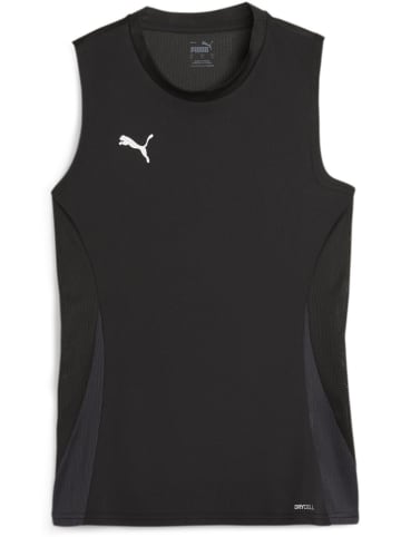 Puma Sportshirt "TeamGoal Sleeveless Jersey Wmns" in Schwarz