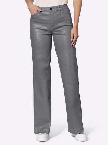 Heine 5-Pocket-Jeans in light grey-denim