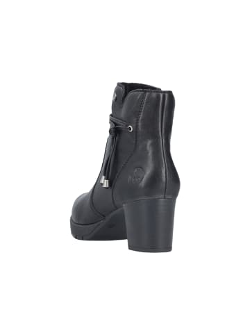 rieker Stiefelette mit Absatz „Girona“ Schwarz