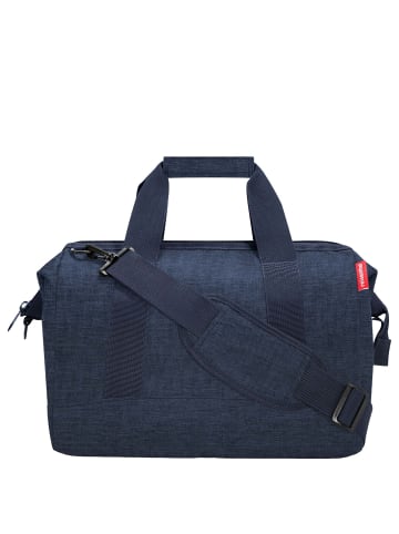 Reisenthel travelling allrounder M - Reisetasche 40 cm (leo vanilla) in twist navy