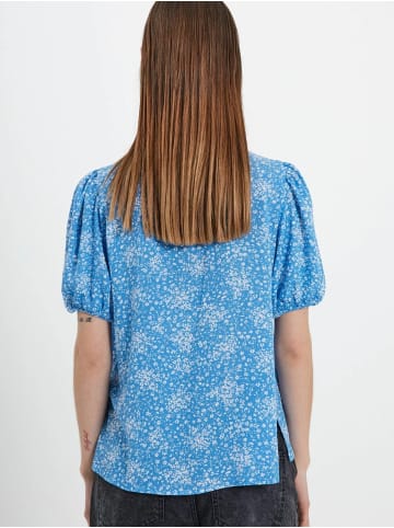 Norr Hemd Sabby in Blue AOP