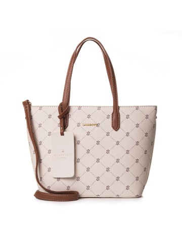 Lazarotti Palermo Handtasche 24 cm in ecru