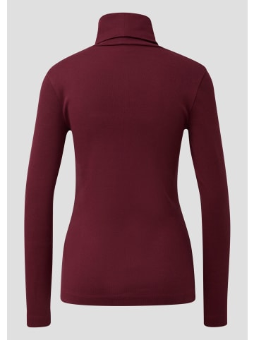 QS T-Shirt in 3900_bordeaux