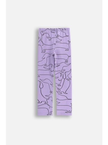 MOKIDA Lange leggings in violett