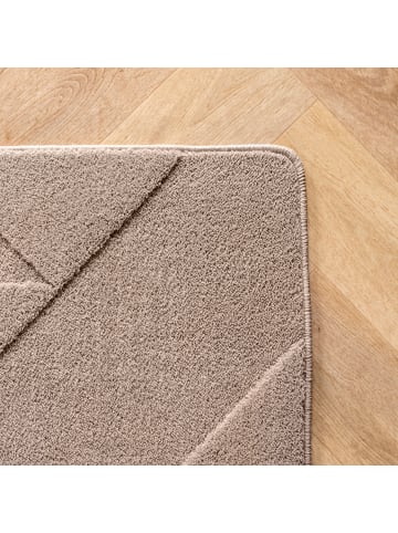 Teppich Boss Kurzflor Teppich Pompei 1613 Läufer in Beige