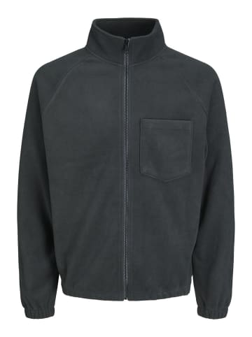 Jack & Jones Fleecejacke in Black Sand