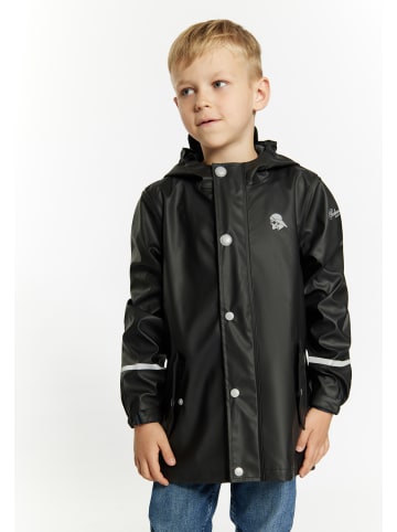 Schmuddelwedda Jungen Regenjacke Aus Recyceltem Material in Schwarz