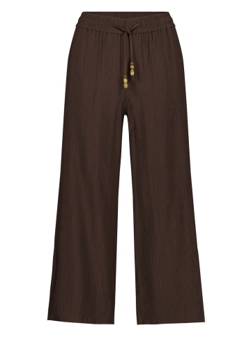 Zero Stoffhose in Chocolate Plum