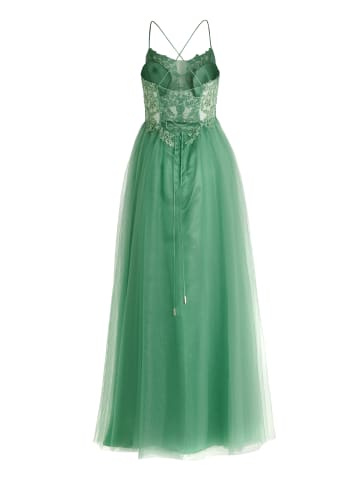 Vera Mont Abendkleid mit Stickerei in Light Green