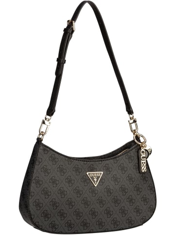 Guess Handtasche Noelle II Top Zip SHB Logo in Coal Logo