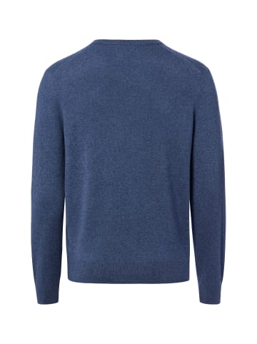 Andrew James Strickpullover in indigo - 0007