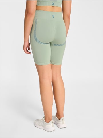 Hummel Cycling Kurze Hose Hmlhiit Damen in FROSTY GREEN
