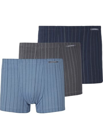 Jan Vanderstorm 3er Pack Retropant LEONELL in blau dunkelgrau