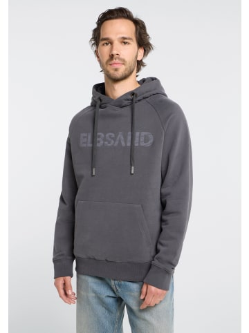 ELBSAND Hoodie Kare in Black Sand