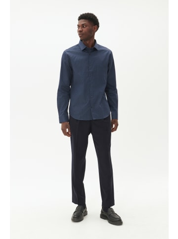 Matinique Langarm - Hemd MAtrostol in Dark Navy