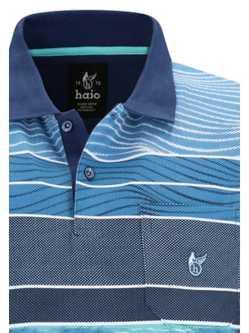 hajo Poloshirt 'Stay Fresh' in blau