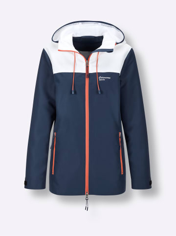 WITT WEIDEN Funktionsjacke in dunkelblau-weiß