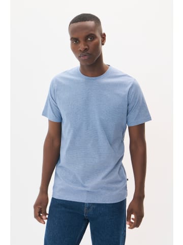 Matinique T-Shirt kurzarm Jermane Gerade Passform in D‚ja Vu Blue
