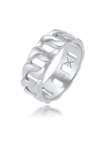 KUZZOI Ring 925 Sterling Silber in Grau