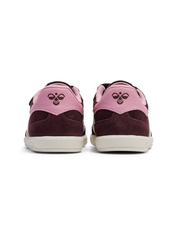Hummel Klettverschluss Sneaker Victory Suede Lebensstil Kinder in VINEYARD WINE