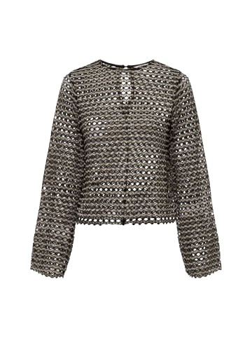 mbyM Langarmshirt Ladessa in schwarz grau