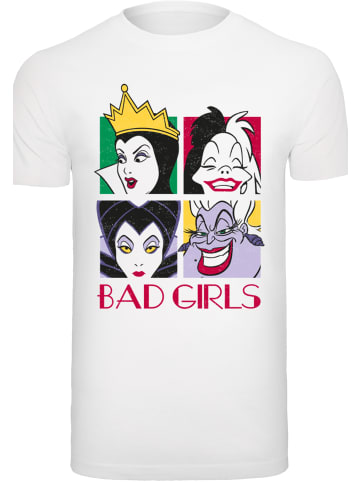 F4NT4STIC T-Shirt Disney Villains Bad Girls in weiß