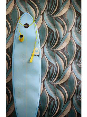 A.S. Création Tapete Botanic Flow in Lagunenblau