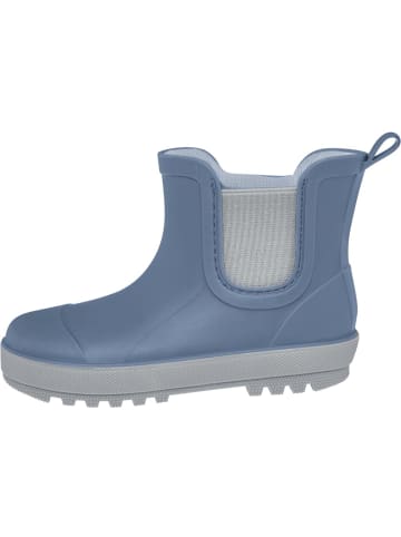 Playshoes Kinder Stiefel "Regenstiefel Halbschaft" in Blau