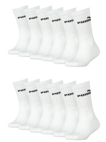 Puma Socken PUMA JUNIOR CREW 12P in White