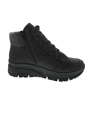 rieker Schnürstiefel Schwarz