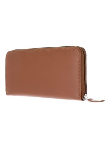 Golden Head Polo Geldbörse RFID Schutz Leder 20 cm cognac