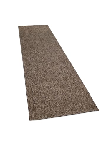KADIMA DESIGN Teppich Kurzflor Unifarben Wohnzimmer in Braun